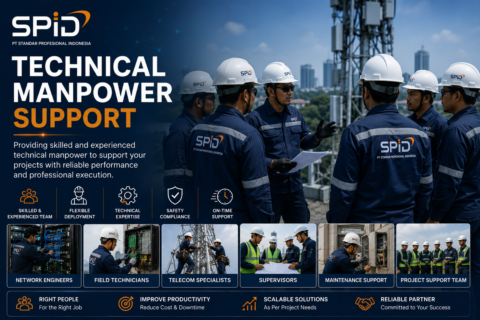 technical manpower support